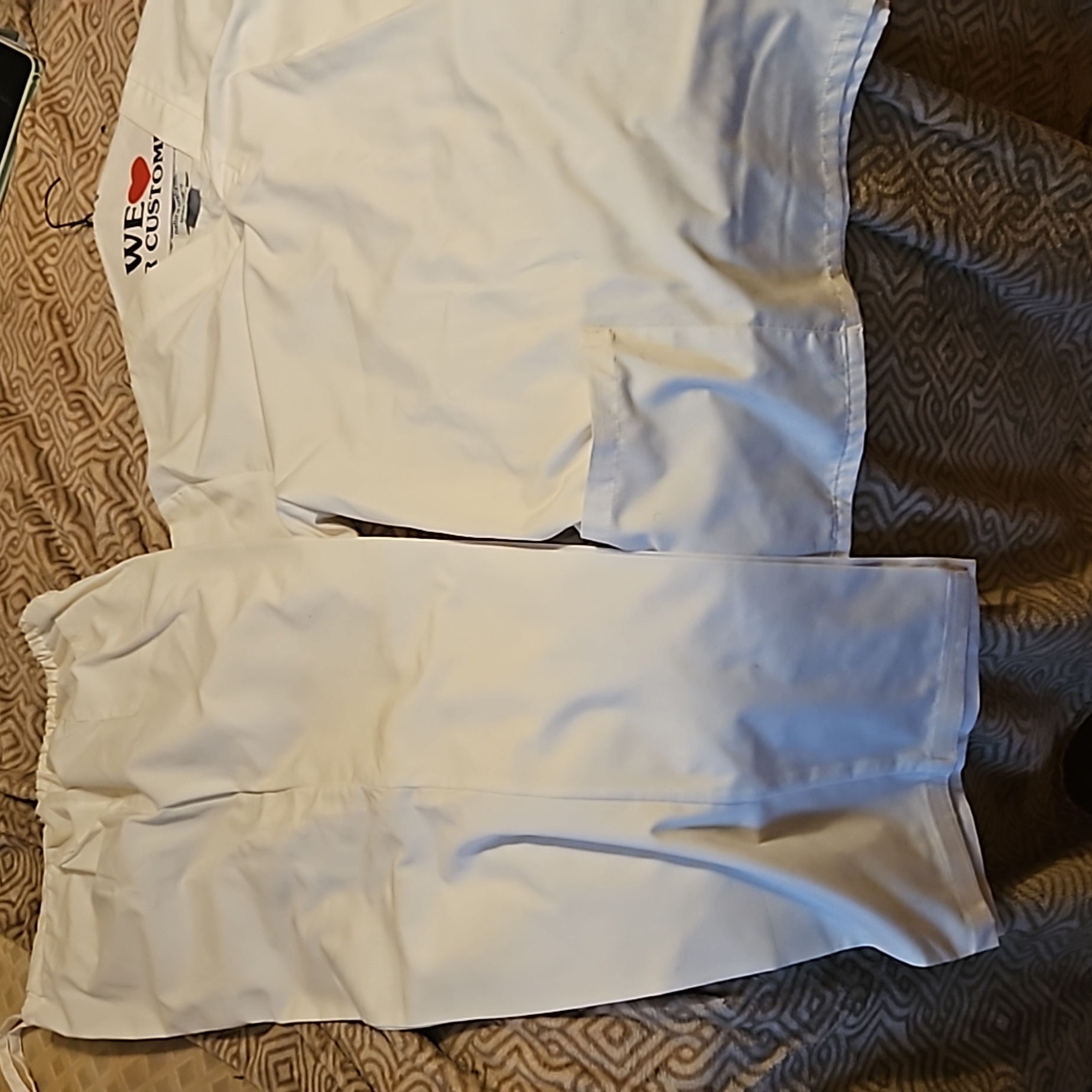 White Scrub